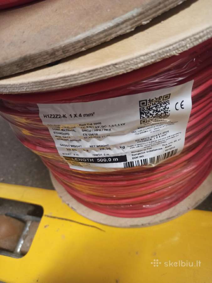 Parduodu Dc kabelį saulės elektrinėms - nuotraukos Nr. 3