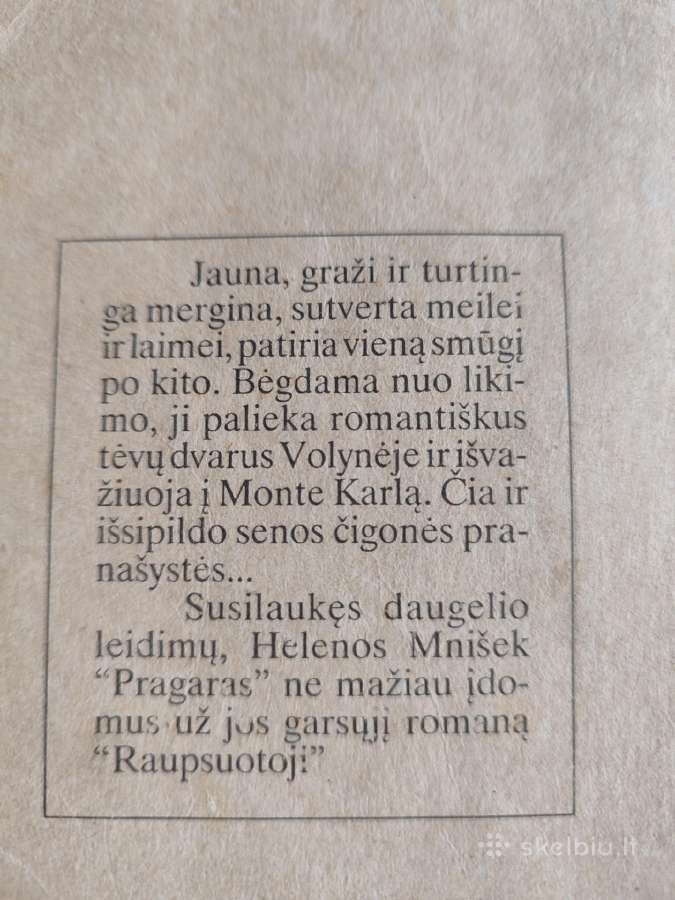 H. Mnišek. Pragaras. - nuotraukos Nr. 2