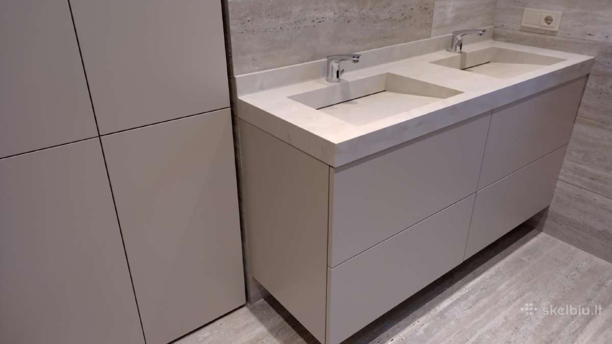 Dirbtinio akmens stalviršiai. Corian, Hi-macs - nuotraukos Nr. 21
