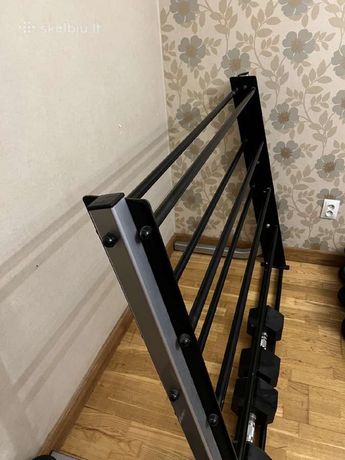 Crossfit hantelių stovas