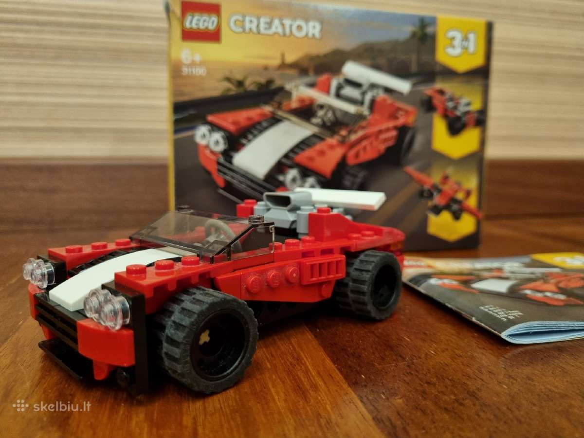 Parduodamas Lego Creator 31100 Sports Car - nuotraukos Nr. 3