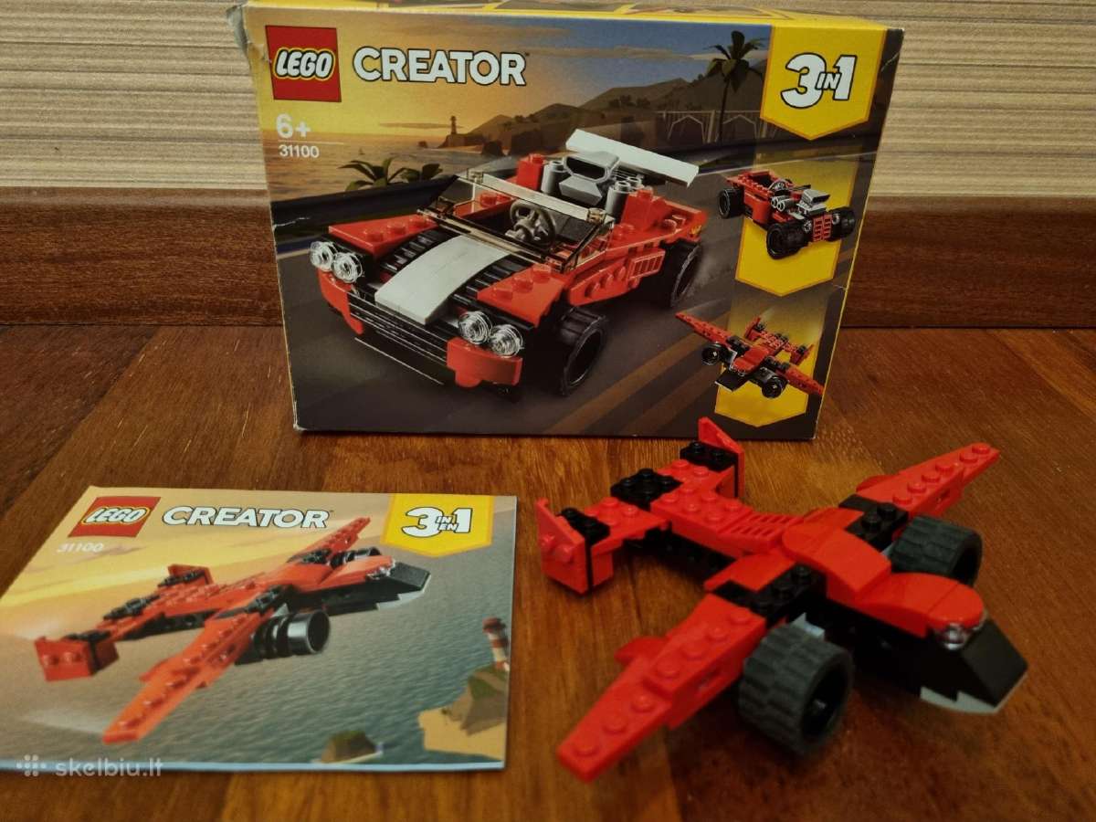 Parduodamas Lego Creator 31100 Sports Car - nuotraukos Nr. 6