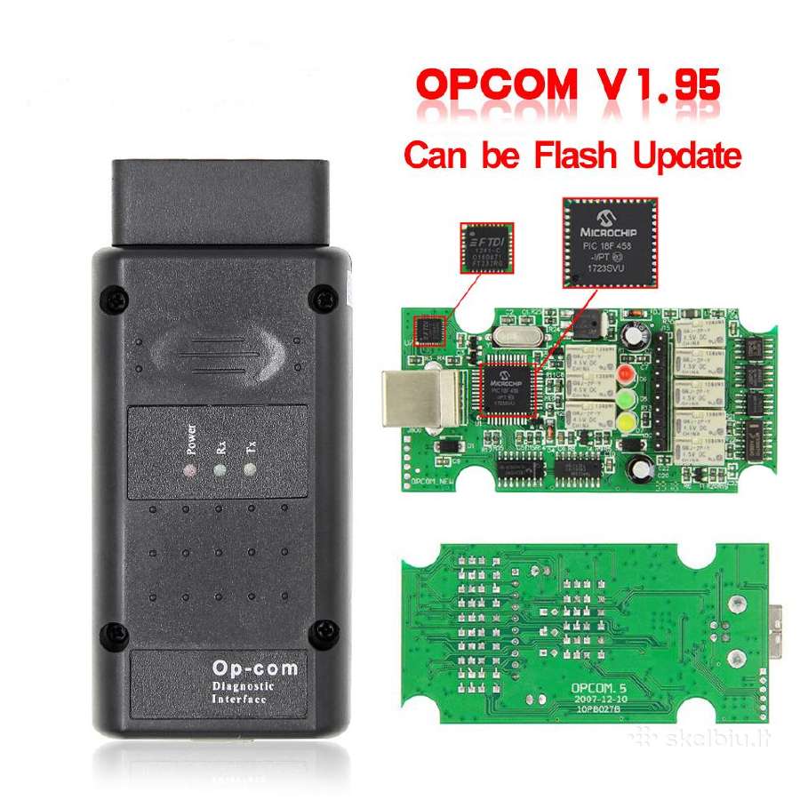 Opcom V5 (opel+saab) V2021diagnostika