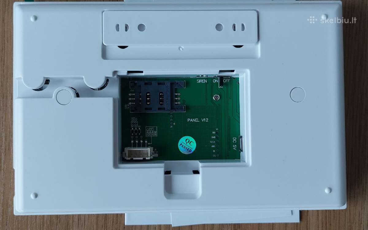 Gsm + WiFi Signalizacijos Komplektas su Belaidžiai - nuotraukos Nr. 2