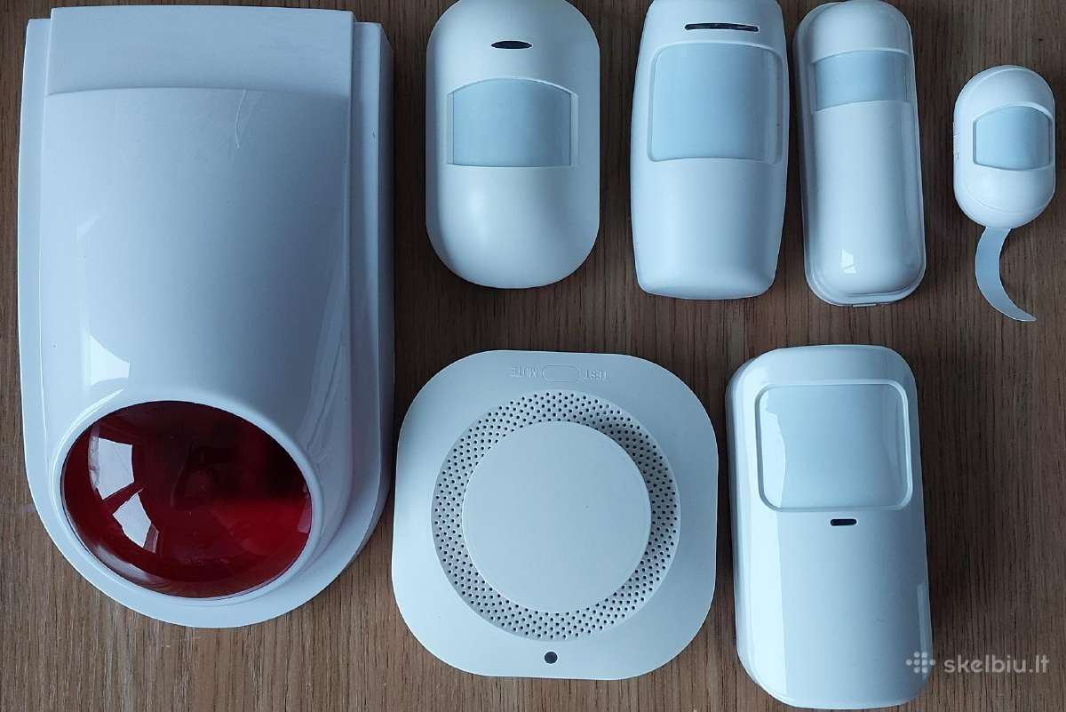 Gsm + WiFi Signalizacijos Komplektas su Belaidžiai - nuotraukos Nr. 4