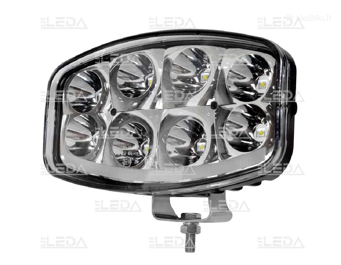 LED sertifikuotas žibintas 64w su Drl juosta Emc - nuotraukos Nr. 2
