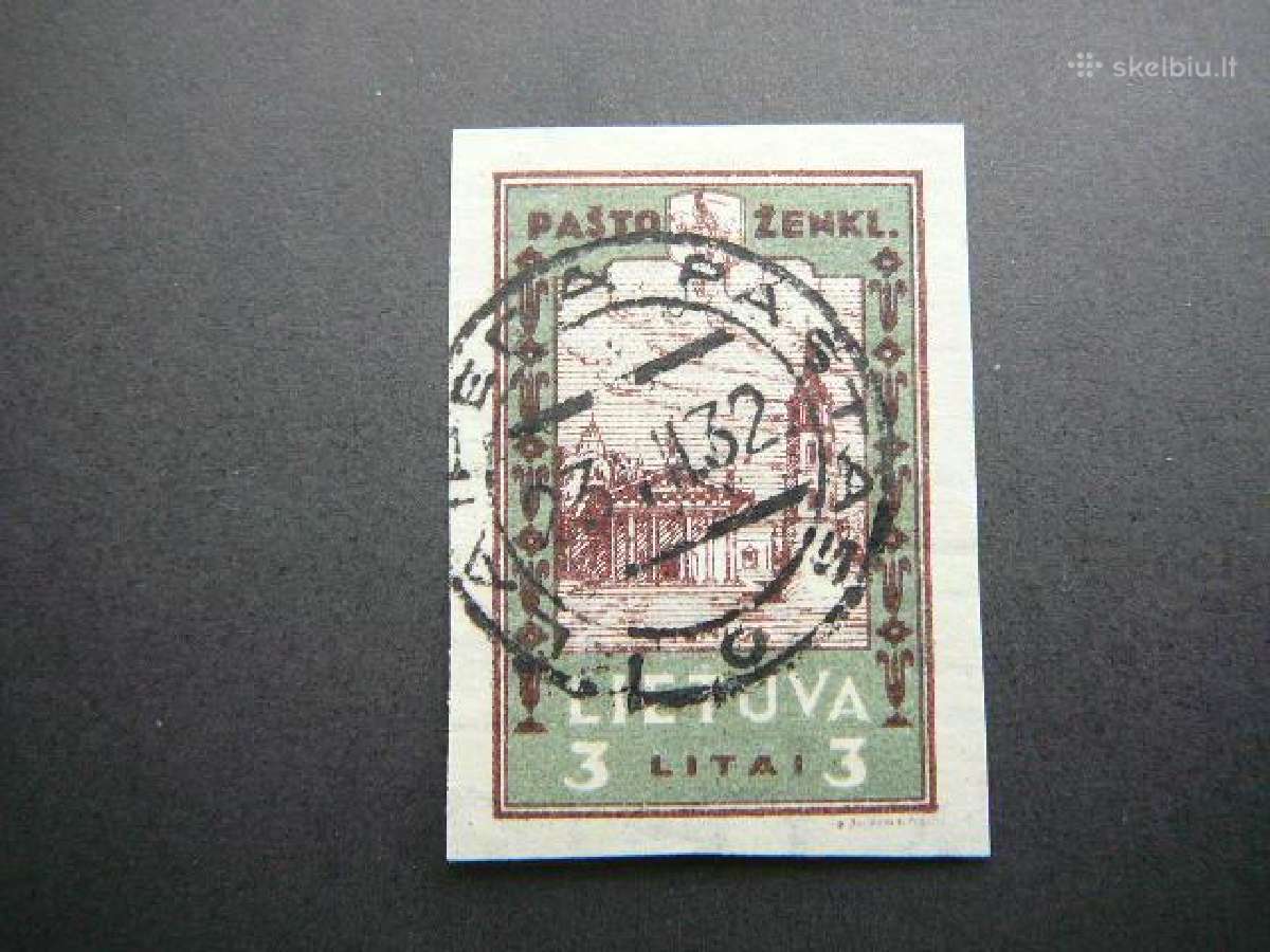 Lietuva 1932 Septyndieniai antsp. lit323ba