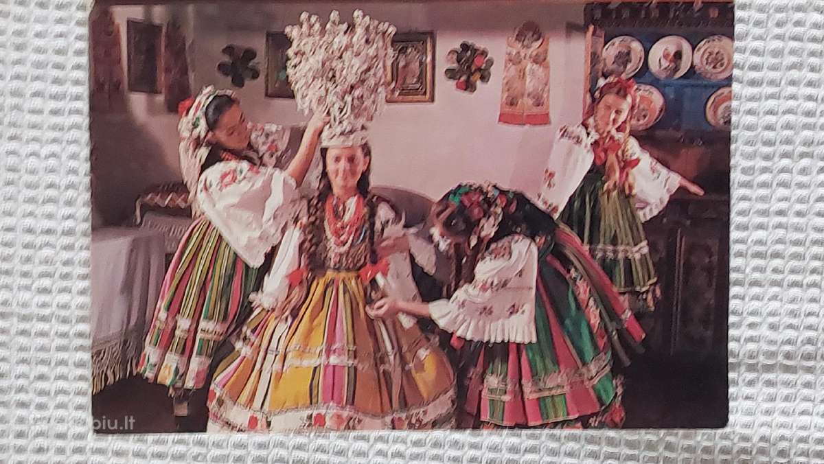 Lenkiški atvirukai - Lenkiškos vestuvės .Parduodu - nuotraukos Nr. 13