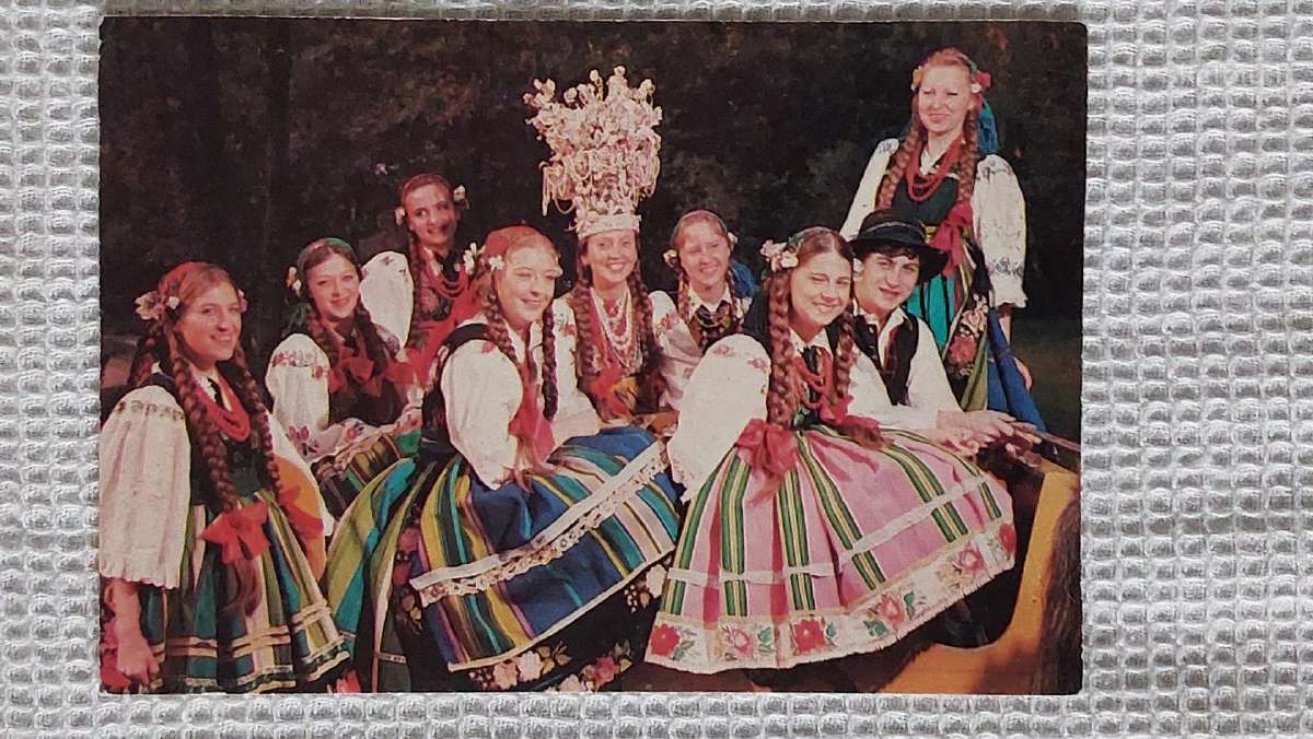 Lenkiški atvirukai - Lenkiškos vestuvės .Parduodu - nuotraukos Nr. 16