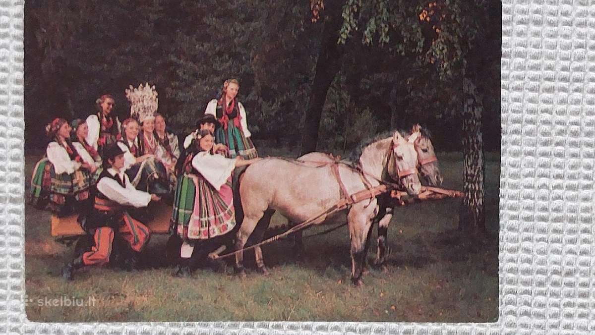 Lenkiški atvirukai - Lenkiškos vestuvės .Parduodu - nuotraukos Nr. 17
