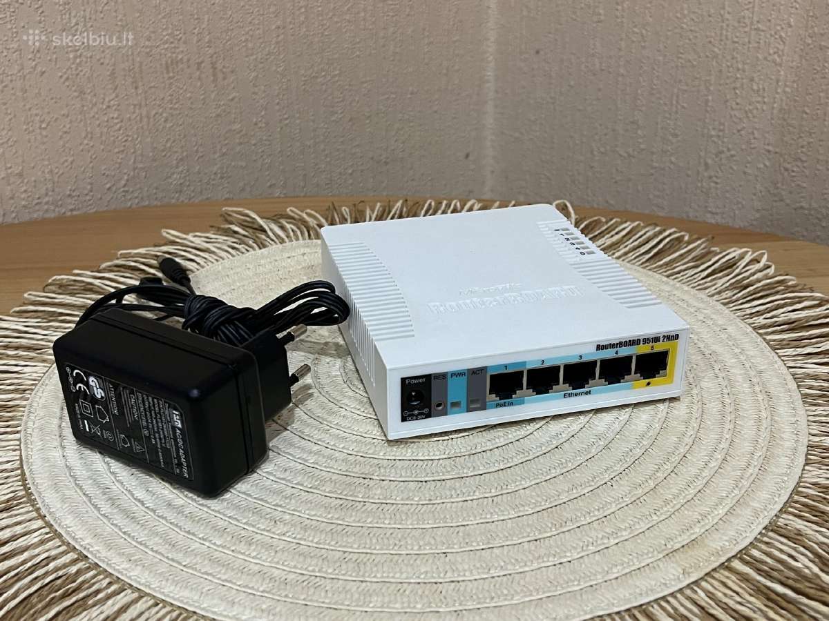 Mikrotik Rb951ui-2hnd - Skelbiu.lt