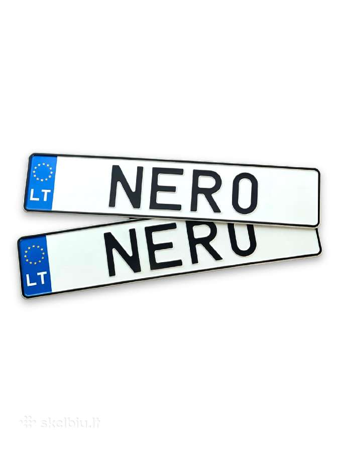 Dekoraciniai vardiniai numeriai - nuotraukos Nr. 10