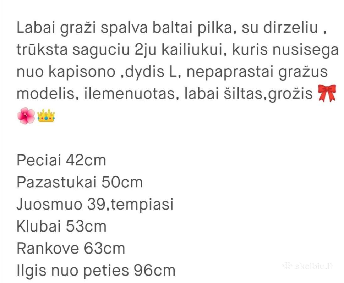 Žieminė striuke paltas - nuotraukos Nr. 2