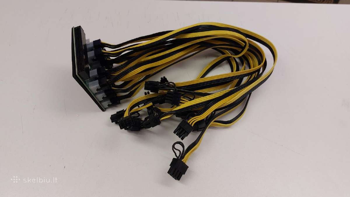 Hp 1200w Serverinis psu + pcie laidu pcb - nuotraukos Nr. 2