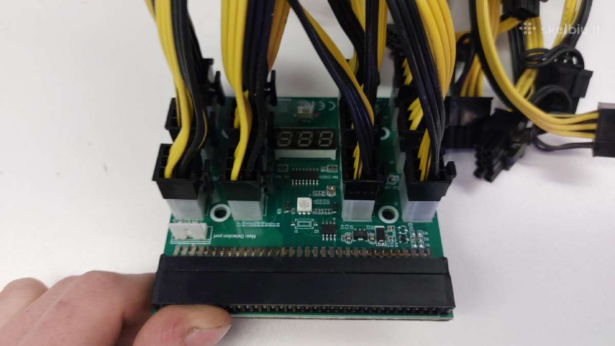 Hp 1200w Serverinis psu + pcie laidu pcb - nuotraukos Nr. 3