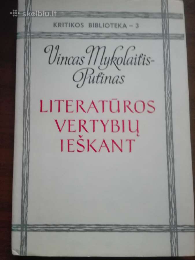 104. Literatūros Vertybių Ieškant