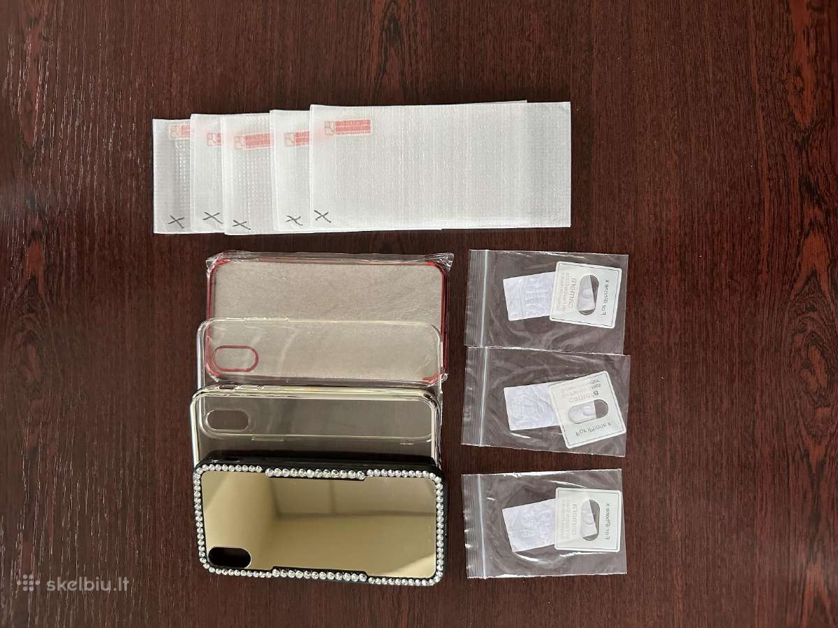 iPhone X dėklai, apsauginiai stikliukai - nuotraukos Nr. 3