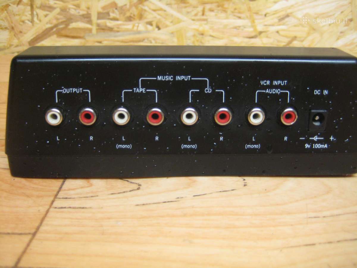 Garso mikšeris Maxtec, analoginis. Maitinimas 9v - nuotraukos Nr. 3