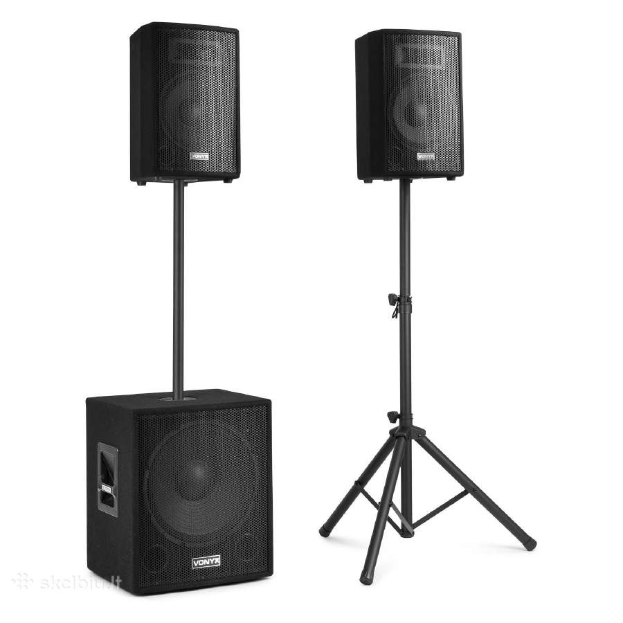 Vonyx Vx1015bt 2.1 garso sistema 15 1000w - nuotraukos Nr. 3