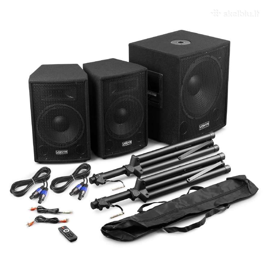 Vonyx Vx1015bt 2.1 garso sistema 15 1000w - nuotraukos Nr. 4