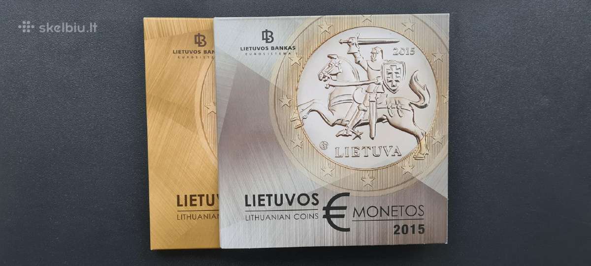 2015 m. Lb Lietuvos euro monetų rinkinys - nuotraukos Nr. 3
