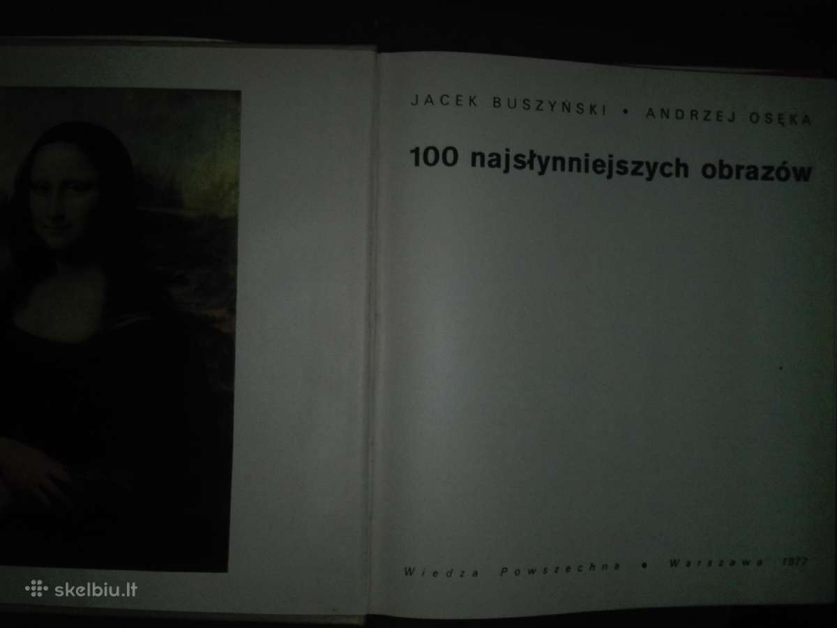 111. 100 Najslynniejszych Obrazow Buszynski J. - nuotraukos Nr. 3