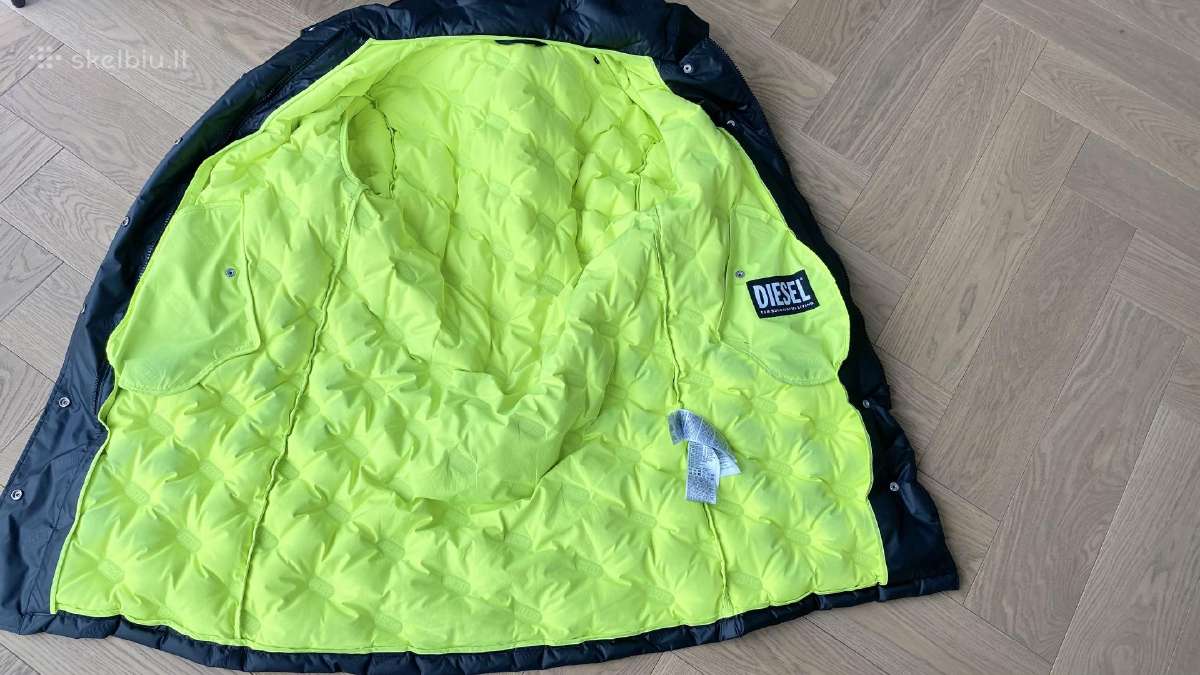 Diesel labai šiltas pūkinis paltas - nuotraukos Nr. 8