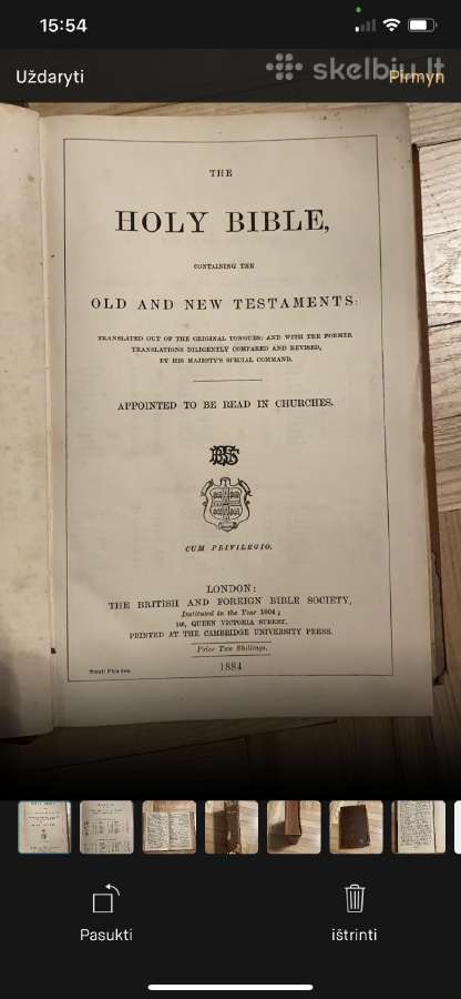 Biblija - nuotraukos Nr. 7