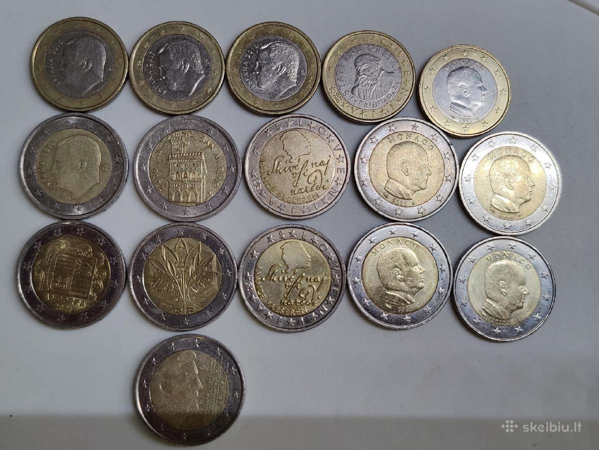 2 Eur monetos mainams, keitimui - nuotraukos Nr. 16