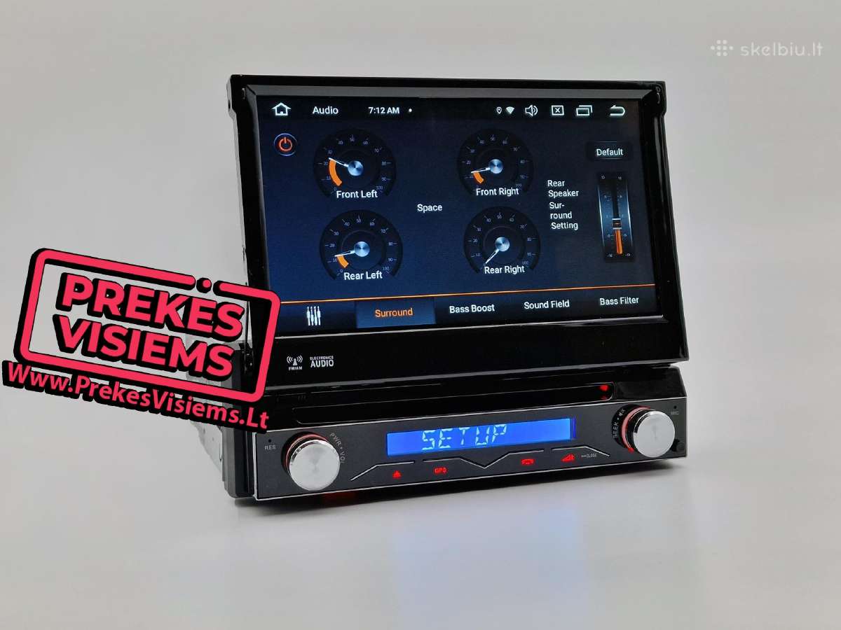 1din Multimedia Android 12 , 2/32gb , Dsp Ips - nuotraukos Nr. 6