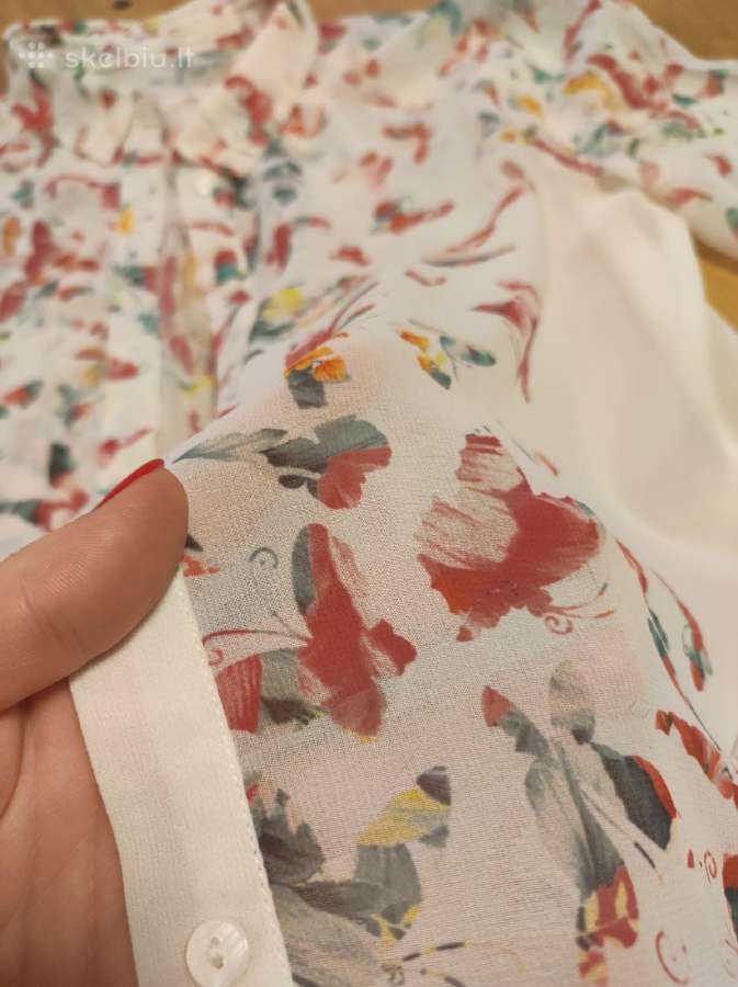 Bershka romantiška palaidinė su drugeliais - nuotraukos Nr. 13