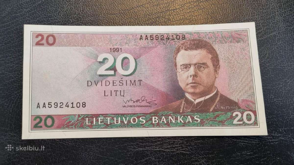 Perku popierinius, metalinius litus ir centus