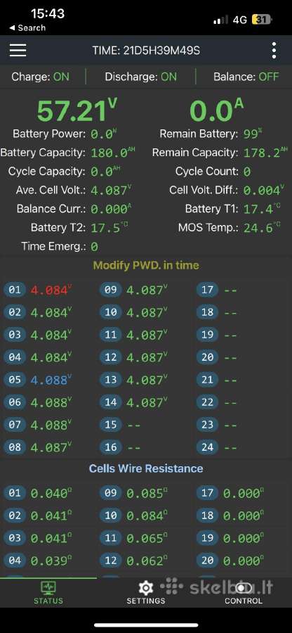 48v 9.1kwh energijos kaupiklis akumuliatorius 850e - nuotraukos Nr. 4