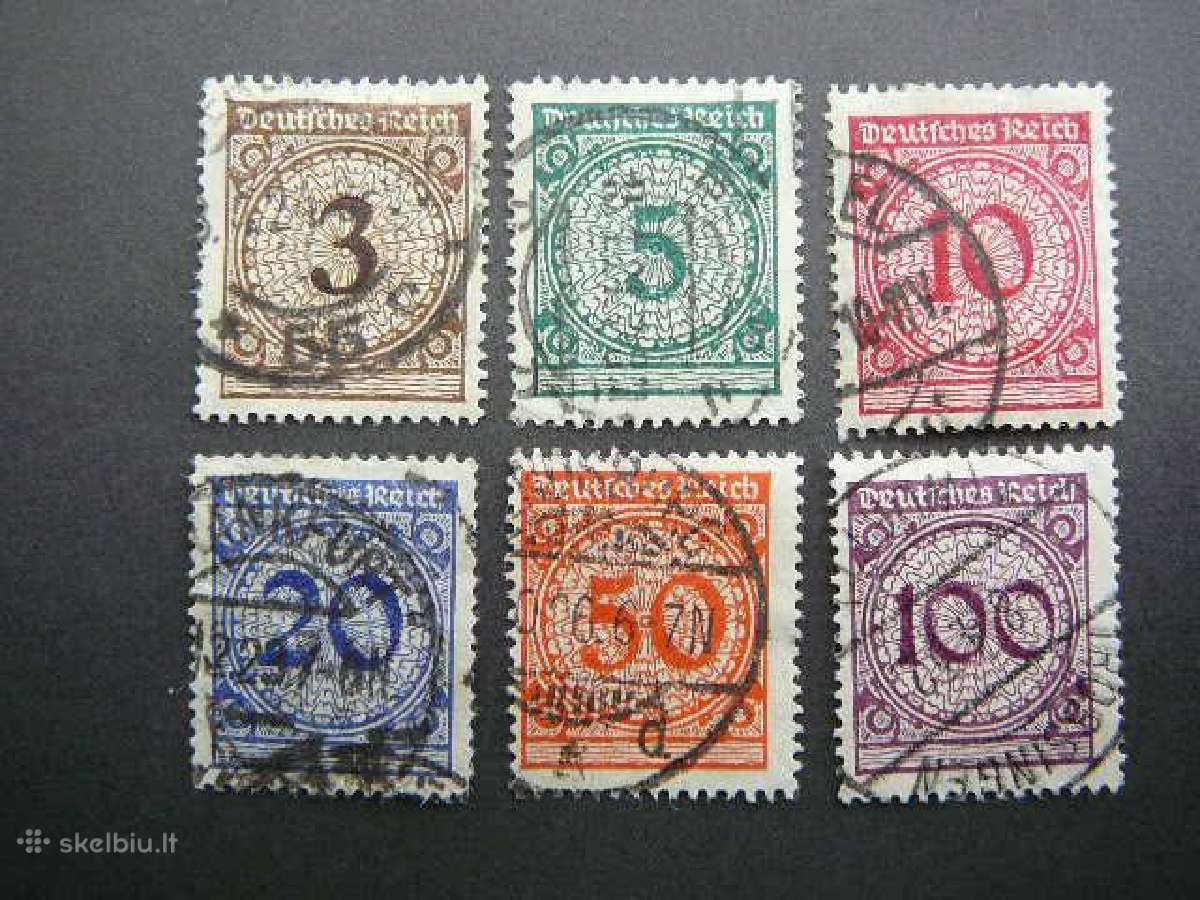 Standartai Vokietija 1923 vkt338/3a