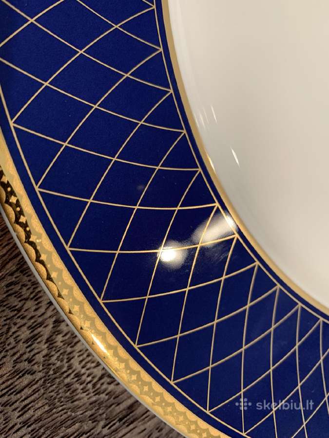 Didelė Zepter Cobalt Royal serviravimo lėkštė - nuotraukos Nr. 2