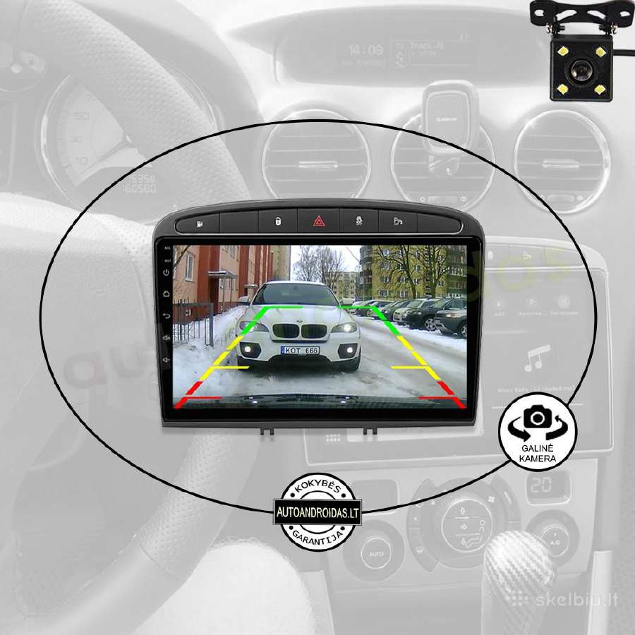 Peugeot 308,408 Android multimedia GPS/WiFi/bt/9" - nuotraukos Nr. 7
