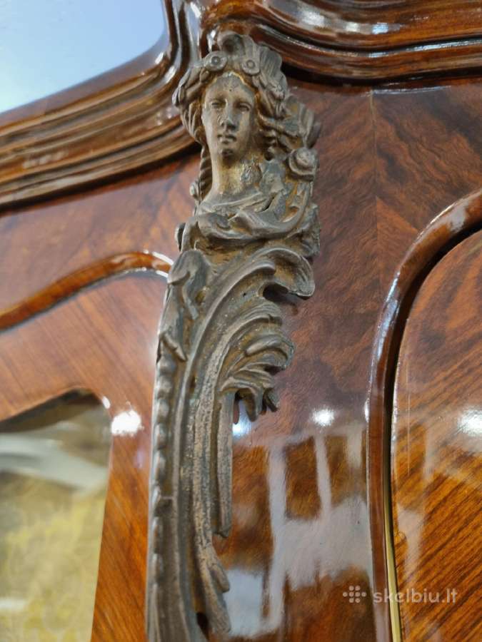 Unikali indauja . Bronza . Riešutmedis. Italija. - nuotraukos Nr. 5
