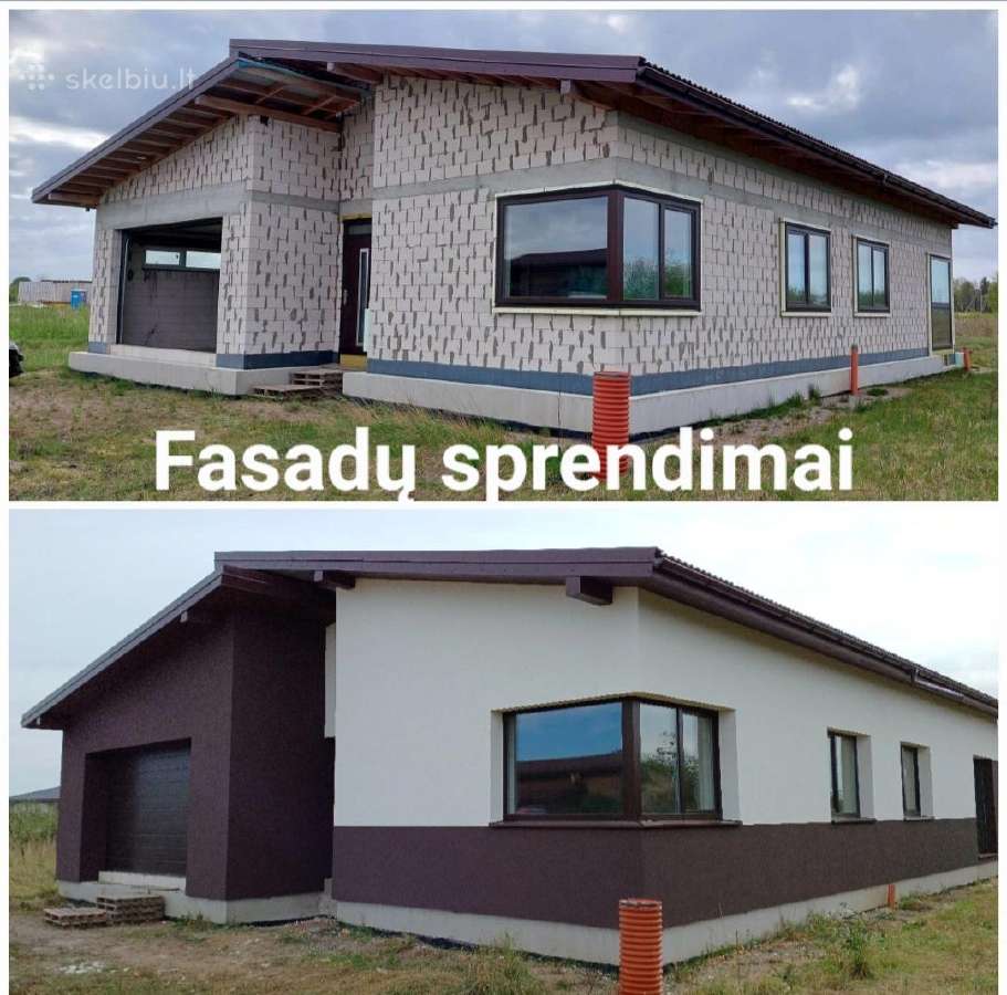 Fasadų šiltinimas, dekoras, klinkeris. Klaipėda - nuotraukos Nr. 15