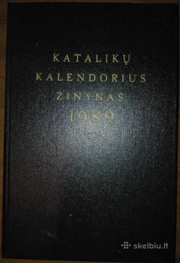 Katalikų Kalendorius Žinynas