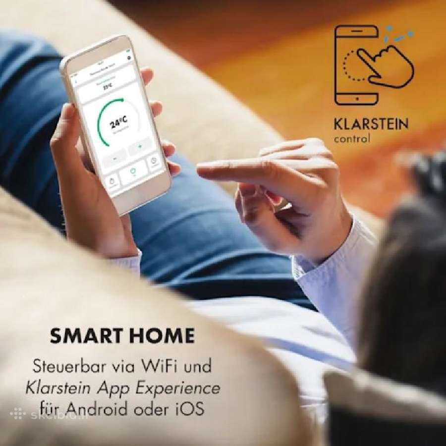 Klarstein Thermaxx Elevate radiatorius su WiFi - nuotraukos Nr. 2