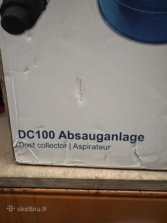 Drožlių nusiurbėjas Dc 100 Scheppach - nuotraukos Nr. 3