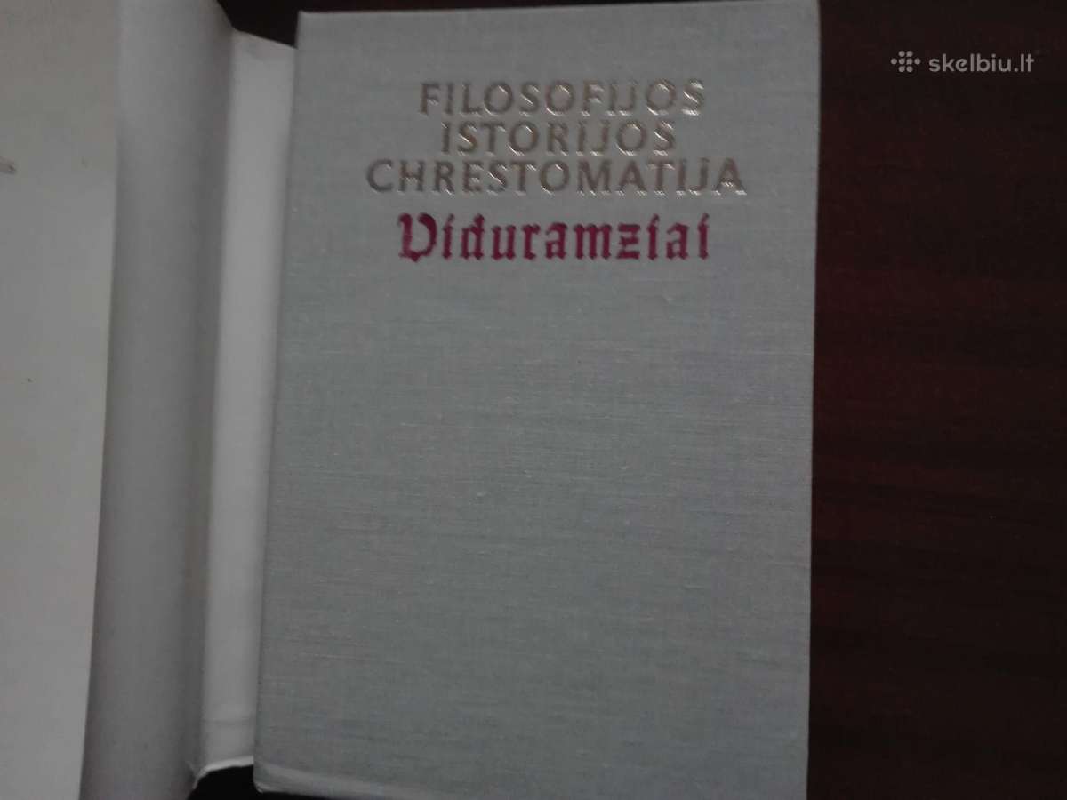 125. Filosofijos Istorijos Chrestomatija Viduramži - nuotraukos Nr. 2