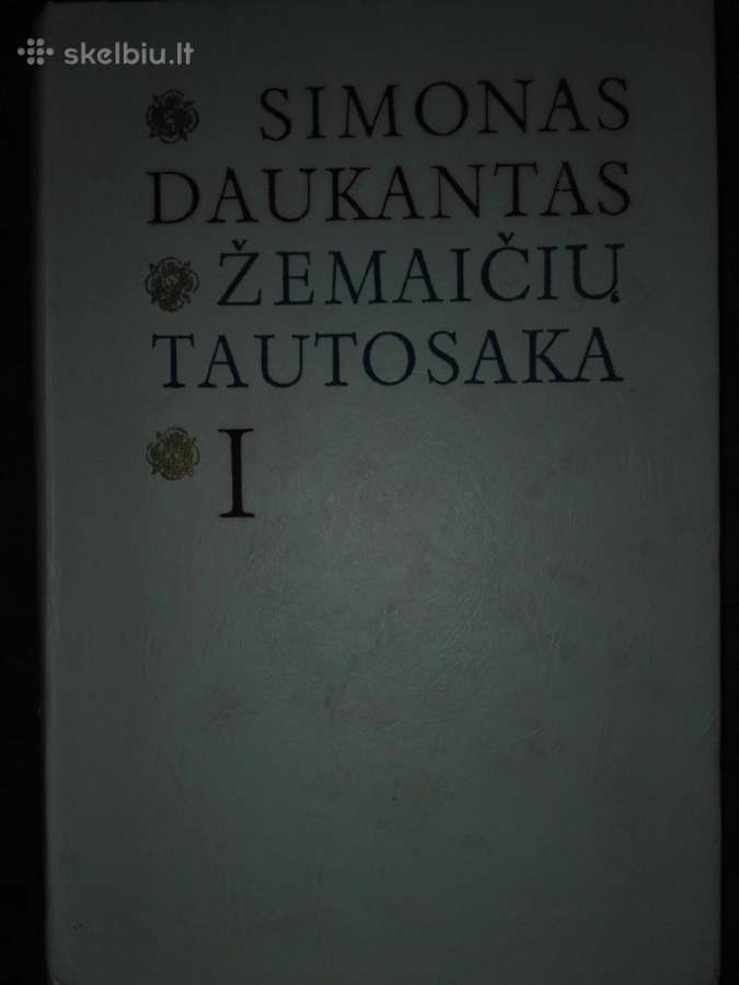 129. Žemaičių Tautosaka Daukantas S.