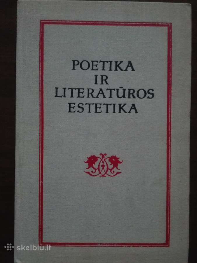 133. Poetika Ir Literatūros Estetika