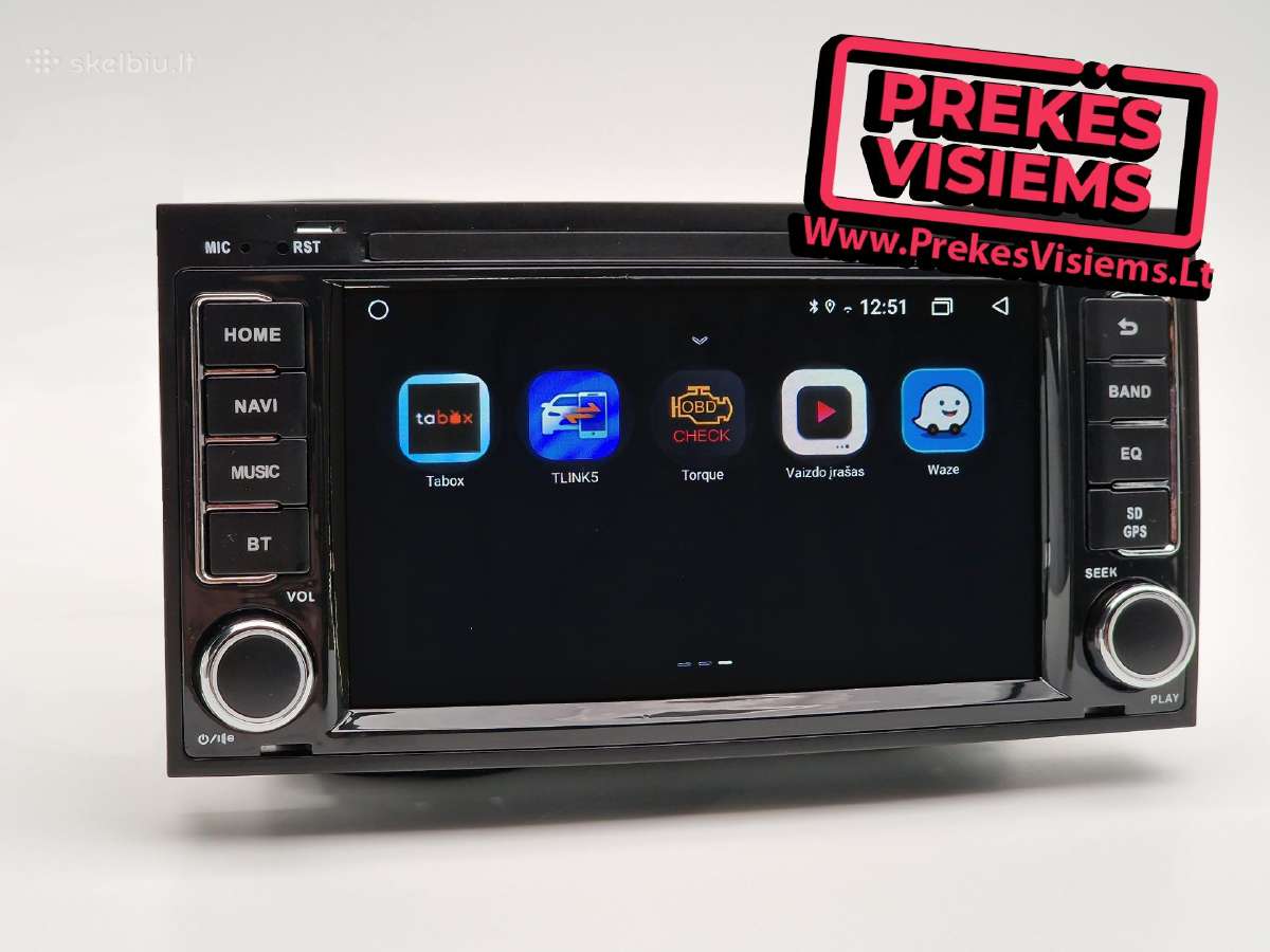 Volkswagen T5, Touareg Multimedia Android Dsp Ips - nuotraukos Nr. 4