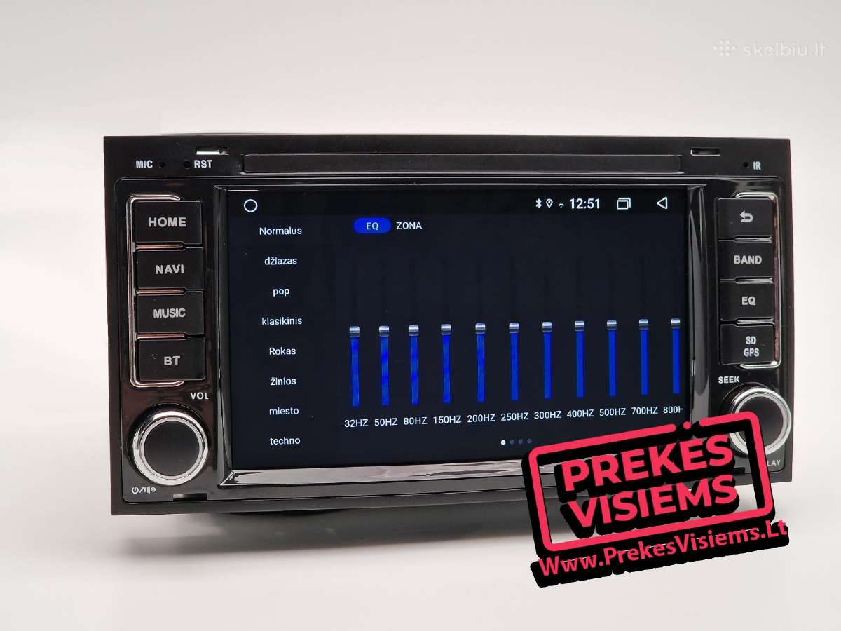 Volkswagen T5, Touareg Multimedia Android Dsp Ips - nuotraukos Nr. 5