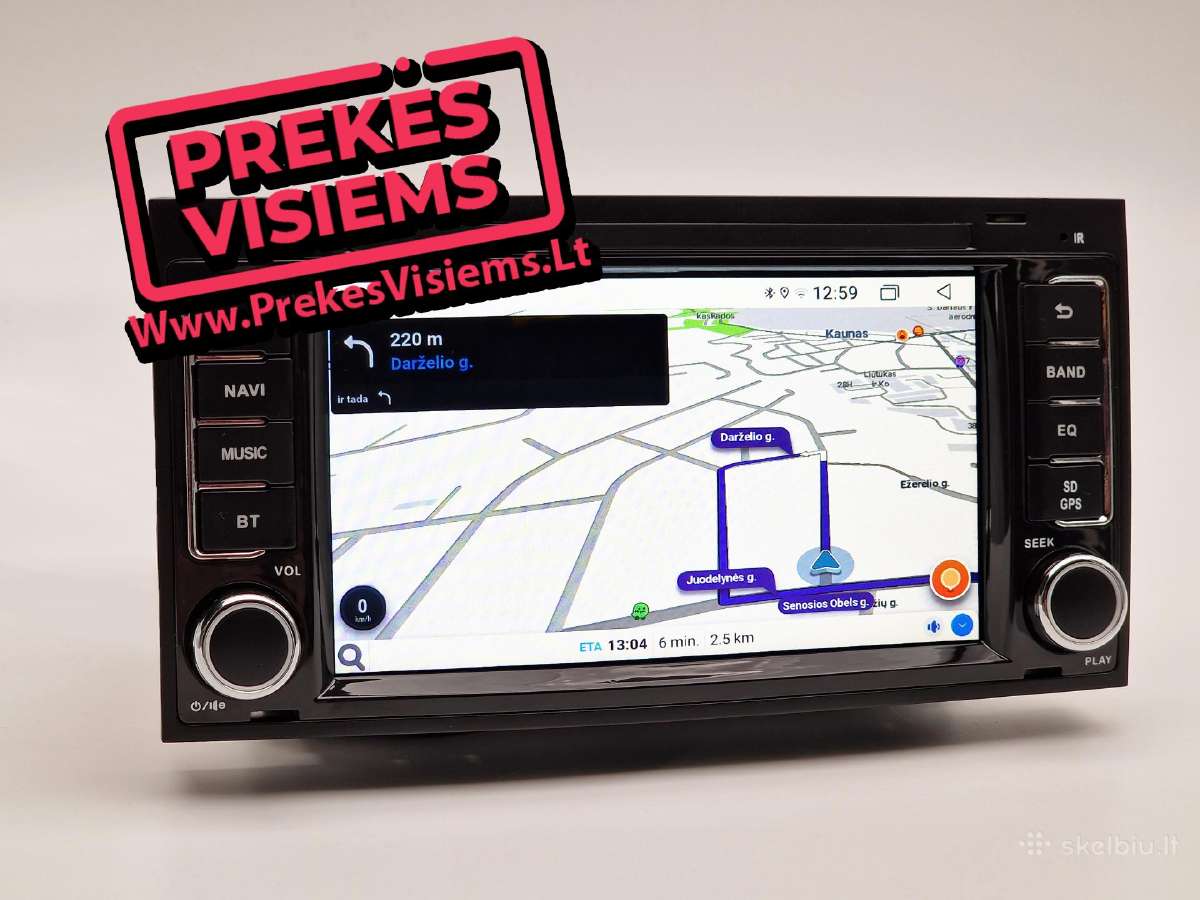 Volkswagen T5, Touareg Multimedia Android Dsp Ips - nuotraukos Nr. 12