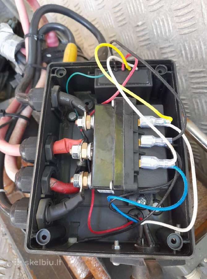 Elektrinės Gervės Valdymas 12v-24v - nuotraukos Nr. 3
