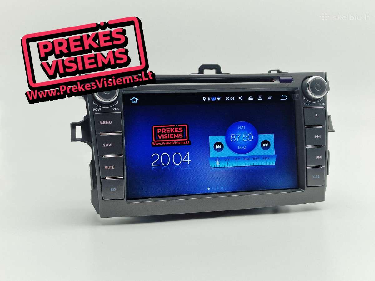 Toyota Avensis Multimedia Android 12 Dsp Ips - nuotraukos Nr. 2
