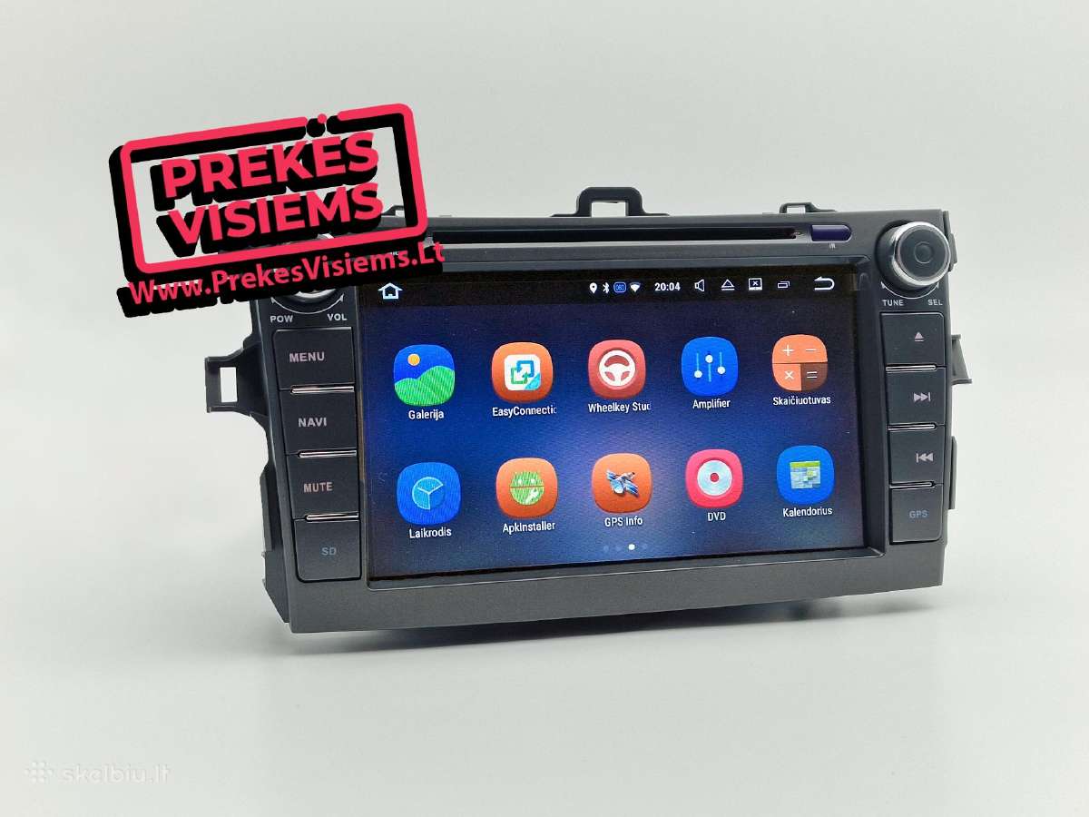 Toyota Avensis Multimedia Android 12 Dsp Ips - nuotraukos Nr. 4